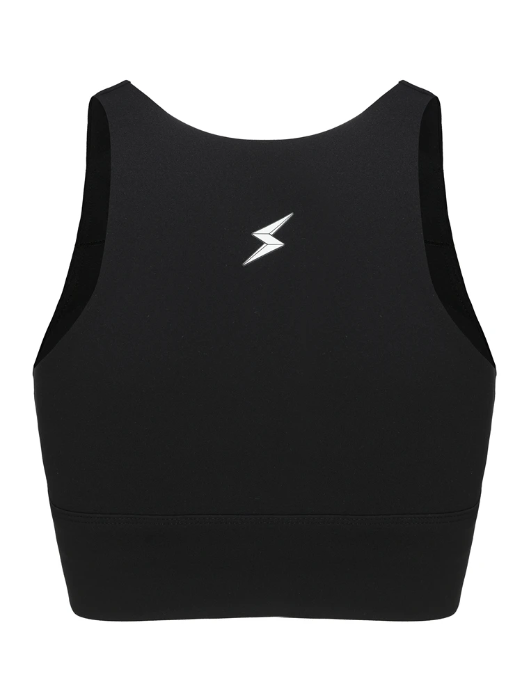 HY008 Sports Bra Running Yoga Women's Breathable Sports Bra Shockproof Nylon Vest Style Fitness Training Underwear