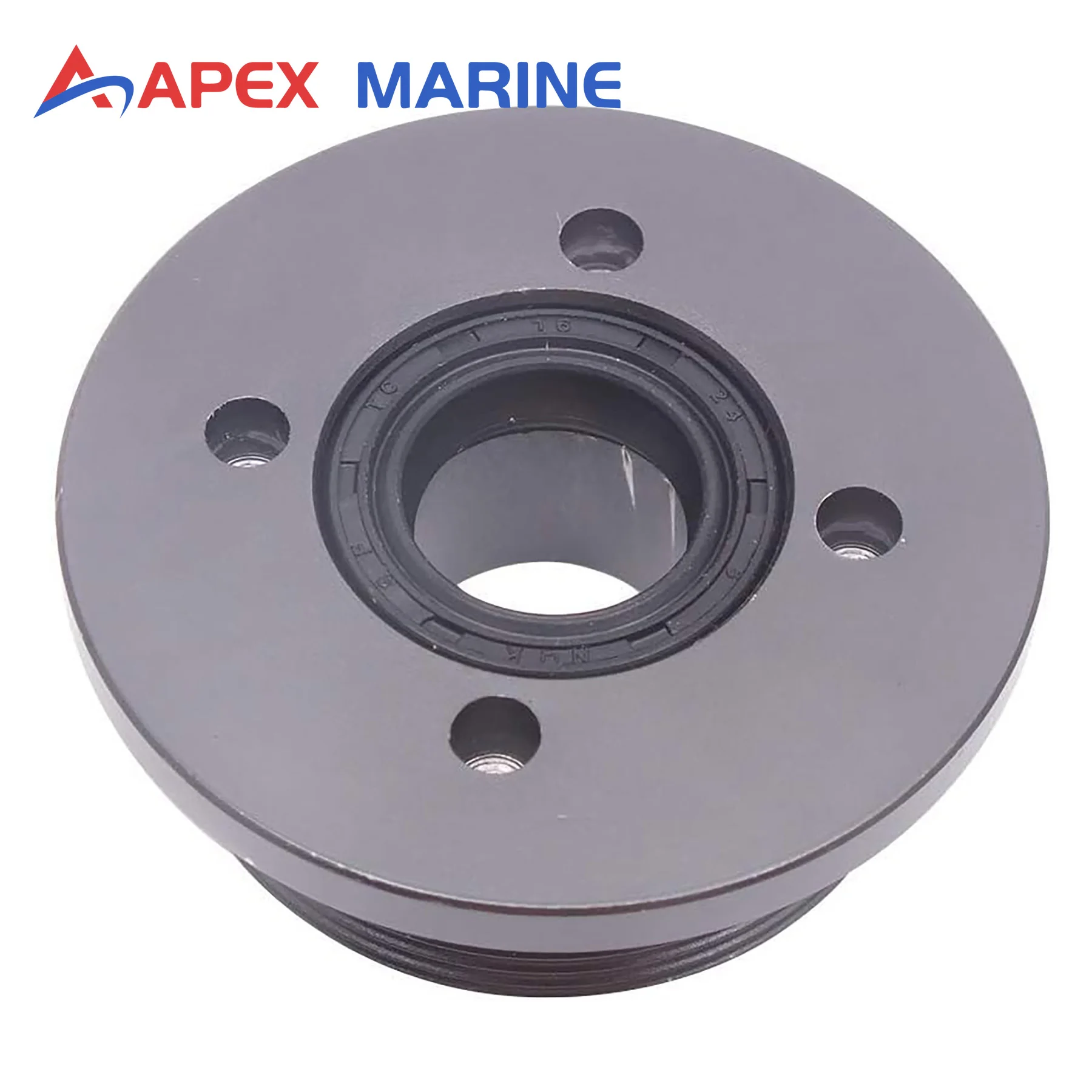 2 Sets 6H1-43822-10 End Cap with Seals Fits Yamaha Outboard Motor Tilt Trim 2&4 Stroke 60 70 75 85 90 HP Engines 6H1-43821-11