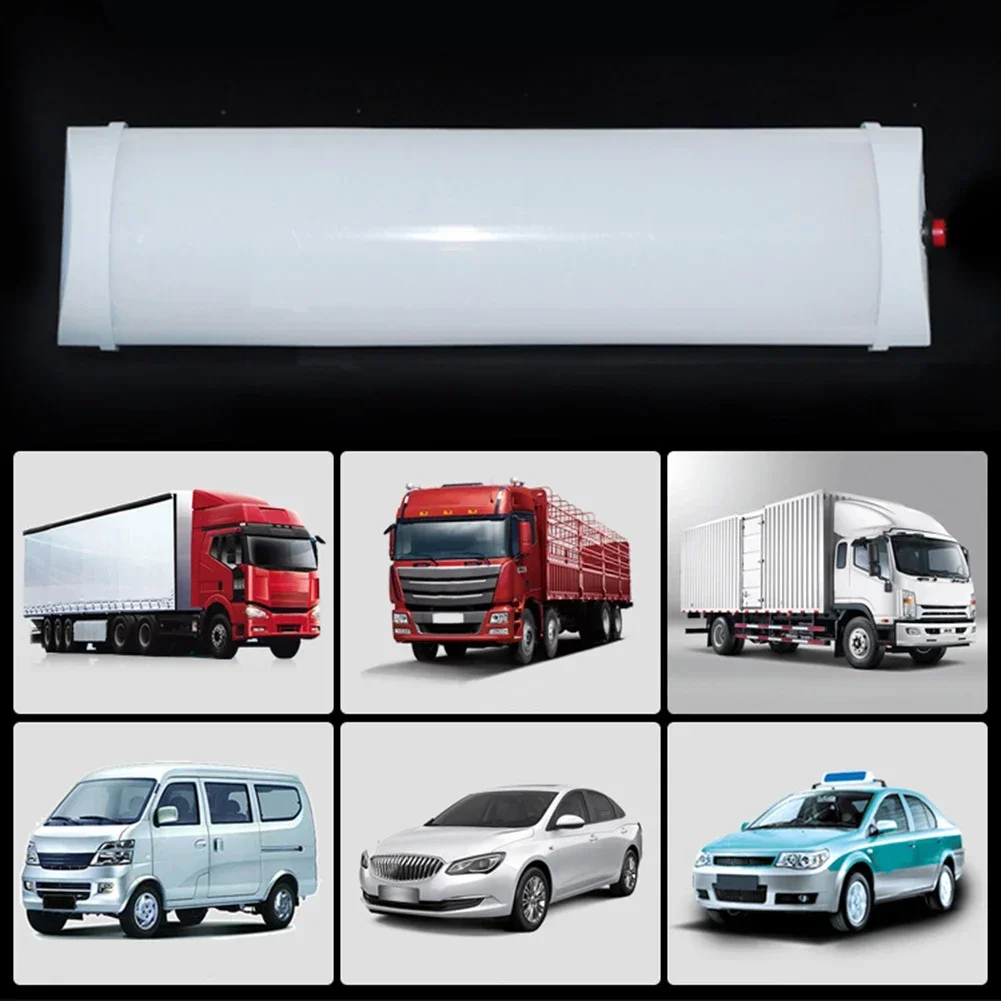 12V 10W For Lorry Truck Camper Ship Car Interior Led Light Bar Reading Lamp Indoor Ceiling Lights 72LED Compartment Lighting