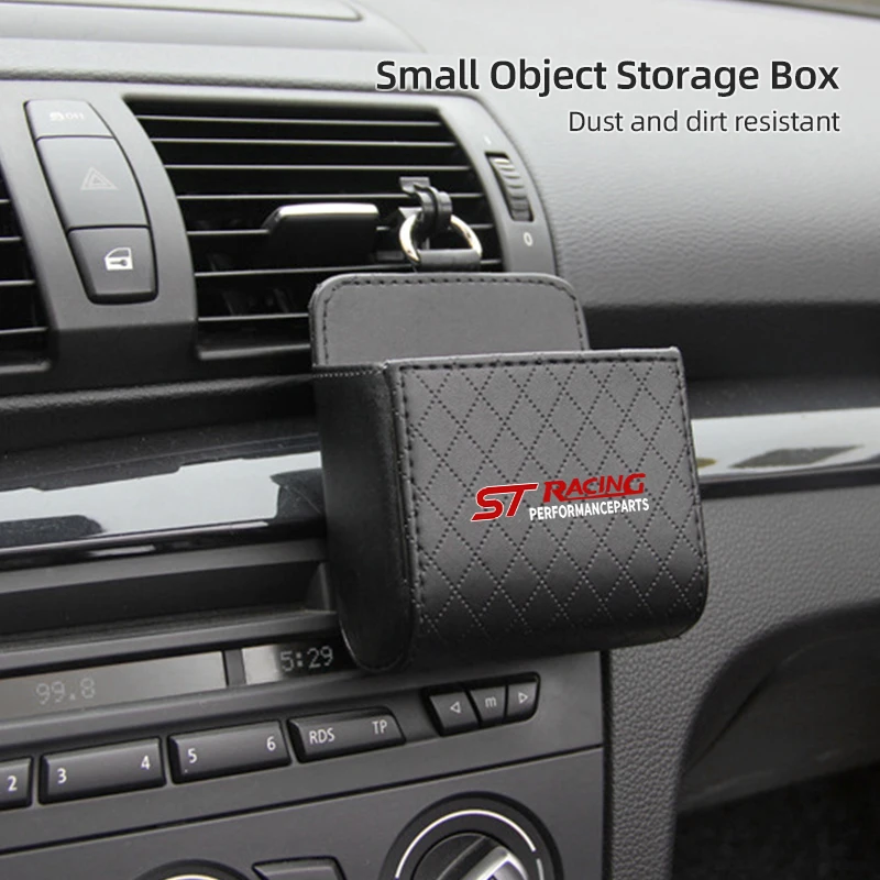 Caja de almacenamiento con ventilación universal para Ford ST Mustang F150 Explorer Focus Fiesta EDGE Escort Falcon Ranger Mondeo Kuga Expedition