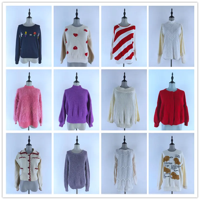 

Теплый повседневный винтажный свитер Уникальный дизайн Без плагиризма Высокая мода Универсальный для поездок на работу Полиэфирное волокно 00%