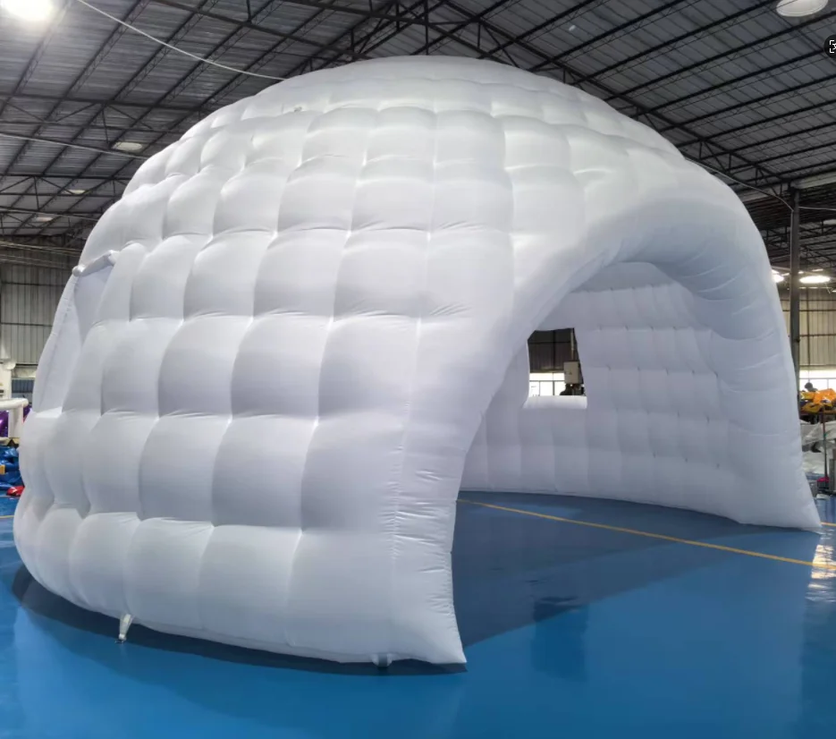 الفناء الخلفي نفخ نادي خيمة النادي الليلي حفلة نفخ ديسكو ضوء نفخ ملهى ليلي LED خيمة