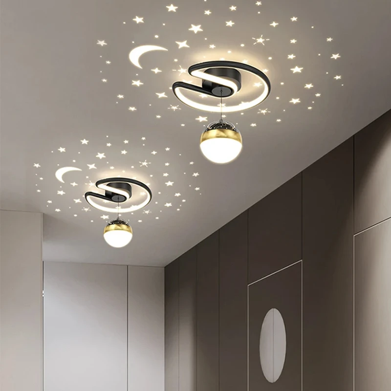 

Nordic LED Ceiling Lamp Indoor Lighting Bedroom Living Balcony Corridor Kitchen Dining Room For Home Decoretion Light