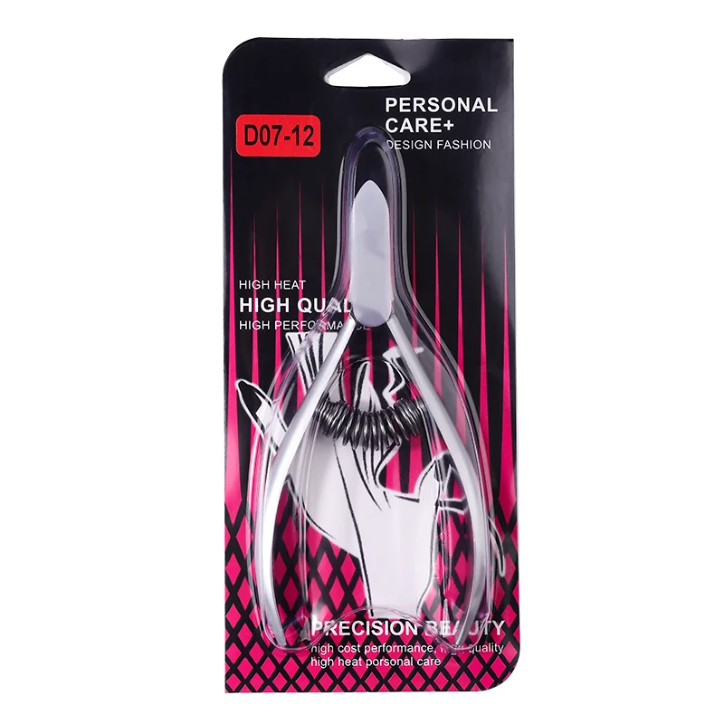 Professional Cuticle Cutter Manicure Scissors Stainless Steel Pliers Cuticle Remover Nippers Nail Trimmer Clippers Pedicure Tool