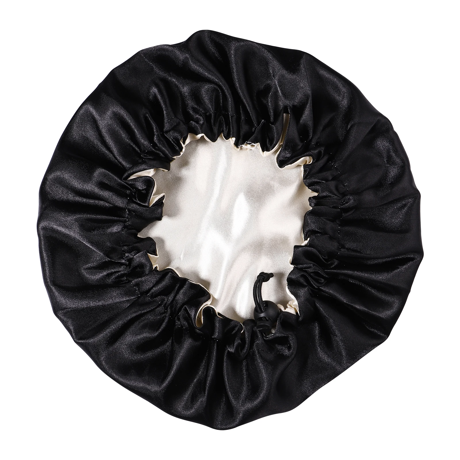 

Satin Convenient Sleeping Hat Elastic Double Layer Boy for Head Cover