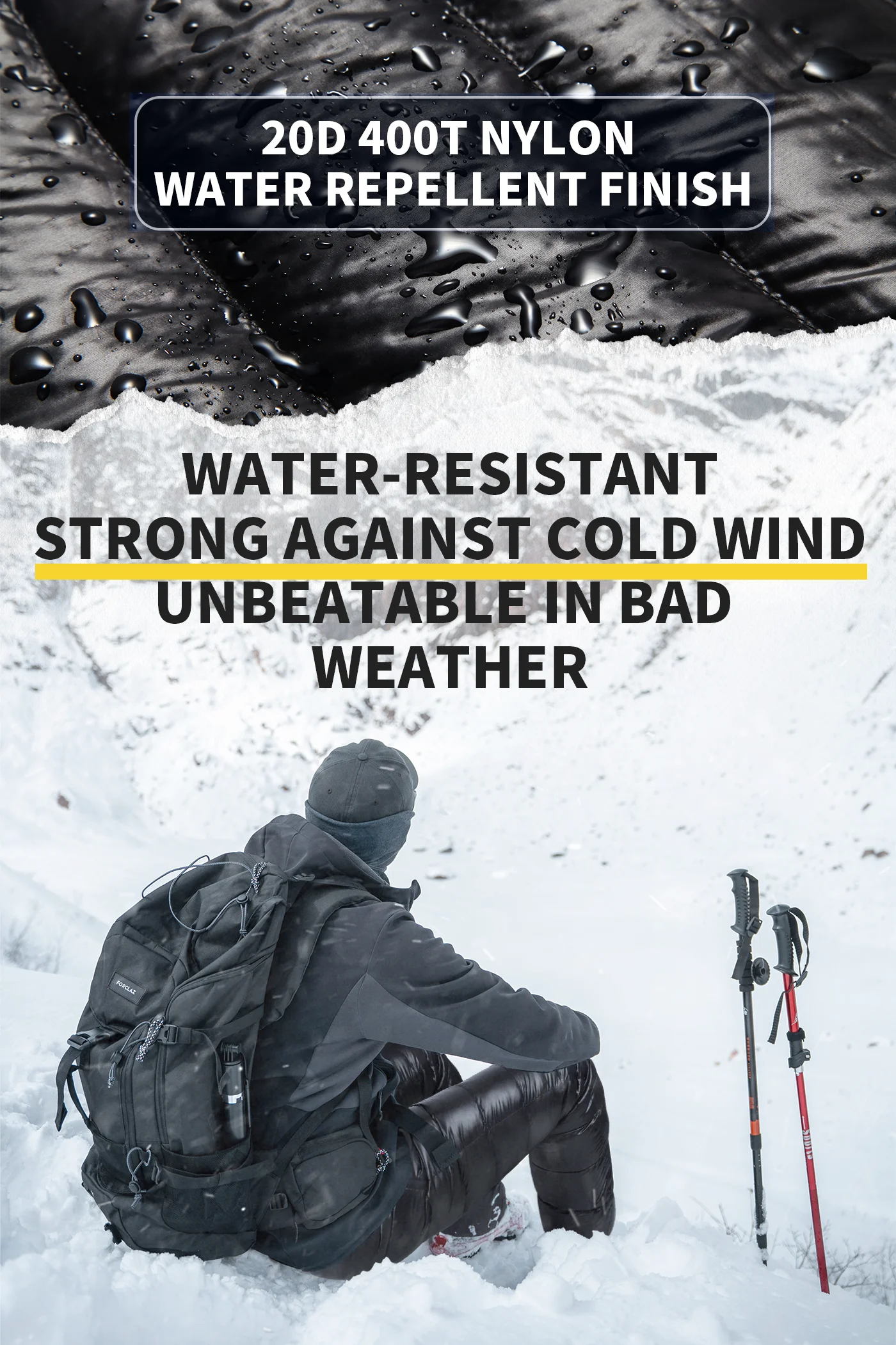 MAPLEAF Warm Down Pants 800FP - Down Vest Ultralight ulasan dan harga