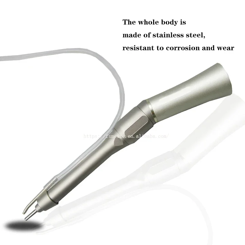 Foshan meite 1:1 20 degrees Surgical Straight Handpiece den tal turbine air Contra Angle Handpiece den tal high speed Low Speed