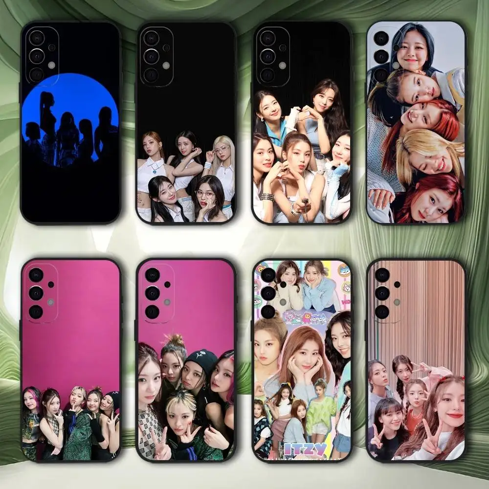 

Kpop I-Itzy Phone Case For Samsung S25,S24,S21,S22,S23,S30,Ultra,S20,Plus,Fe,Lite,5G Black Cover