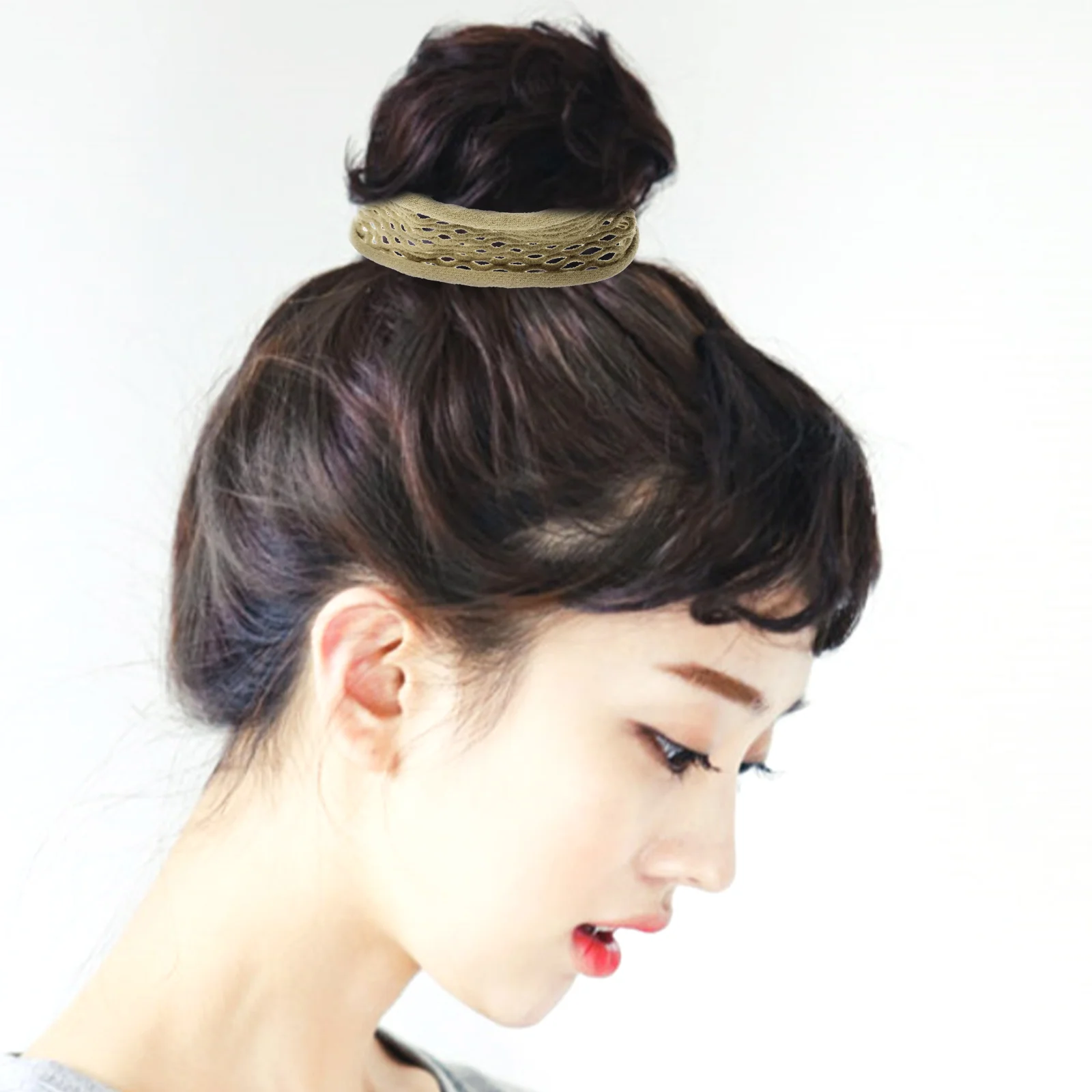 

6 Pcs Edge Towel Ring Ties Thick Elastic Ponytail Holders For Women Long Elastics For Women'S Hair Styles Hair Accessories