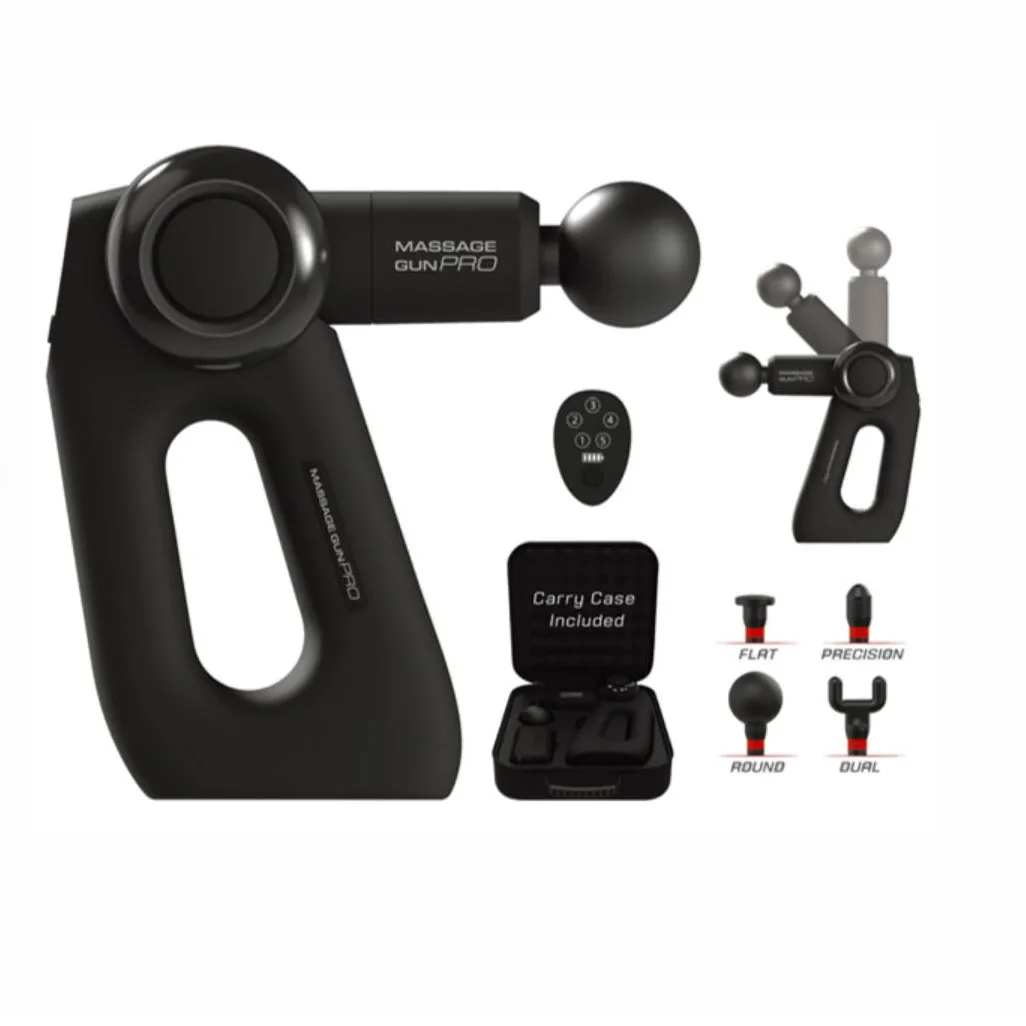 Deep Tissue Muscle Massage Gun Hot Cold Gym Sports Triangle Head Fascial Vibrator Targeting Body Back for Better Comfort