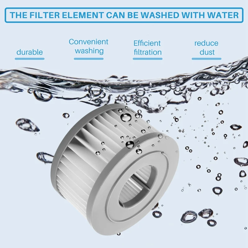 A01V-HEPA Filter สําหรับ Xiaomi JIMMY JV85/JV85 Pro/H9 PRO เครื่องดูดฝุ่นไร้สายแบบใช้มือถือ