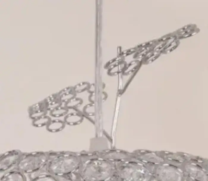 

Modern best-selling LED Square k9 crystal Apple Chandeliers Crystal/Al AC85-260V crystal Apple lighting