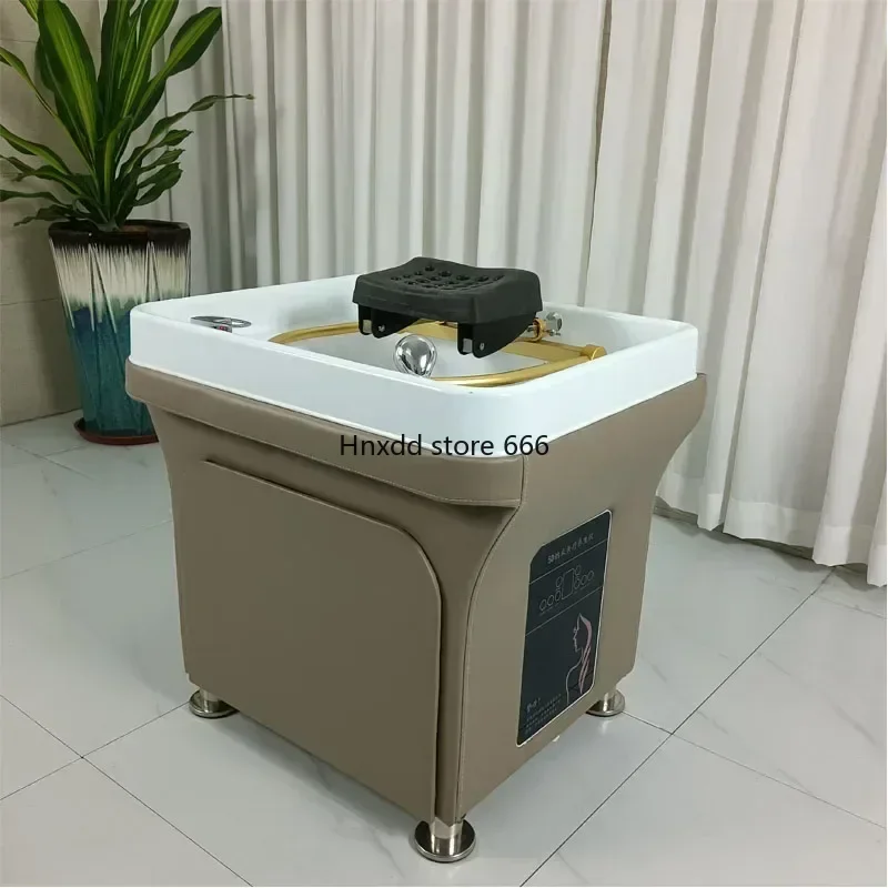 Mobile Shampoo Basin Beauty Salon Ear Cleaning Hair Care Center Health Water Circulation Head Treatment Fumigation Spa Machine