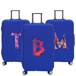 Fashion Scratch Resistant Travel Accessory Protective Cover Luggage Case Apply To 18-32 Inch Paint Print Trolley Suitcase Covers