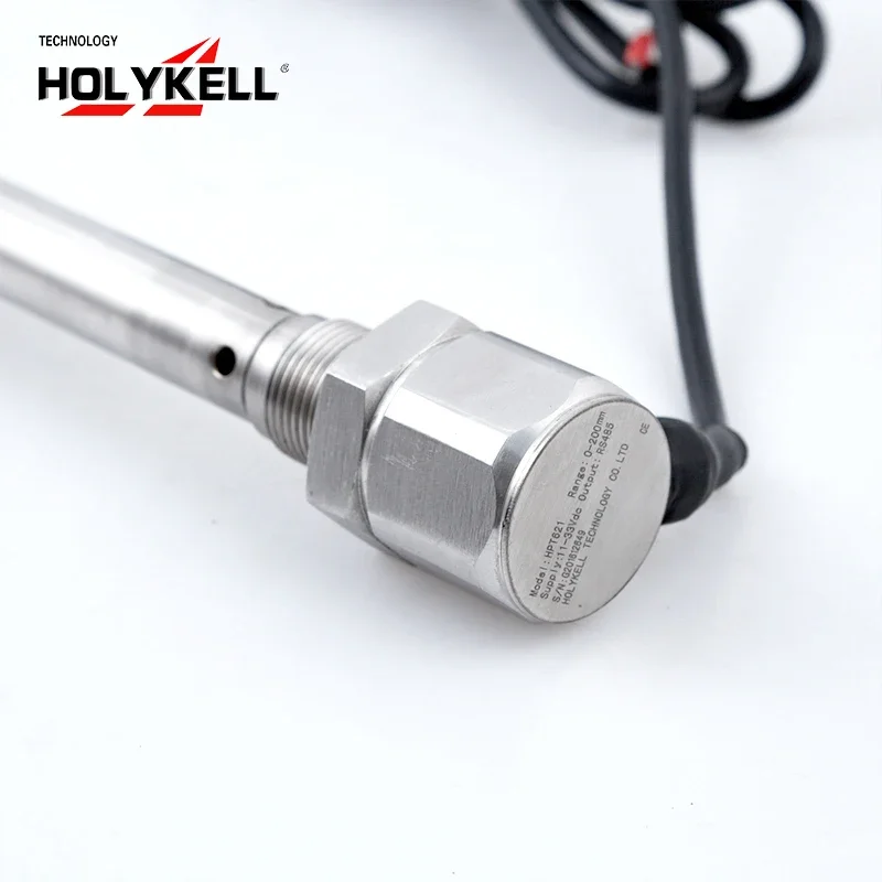 Holykell Capacitance Level Measurement Truck Fleet tank Fuel Level Sensor for Gps Tracking