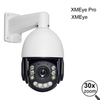 XMeye pro PTZ IP Camera Onvif-compatible 6MP 5MP dual light 30X zoom POE ptz camera two way audio