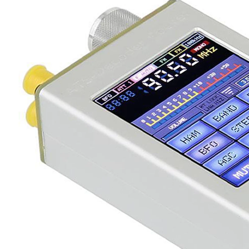 Карманный декодер ATS FM SSB SDR AM LSB USB Ручной радиоприемник из алюминиевого сплава 1 компл.