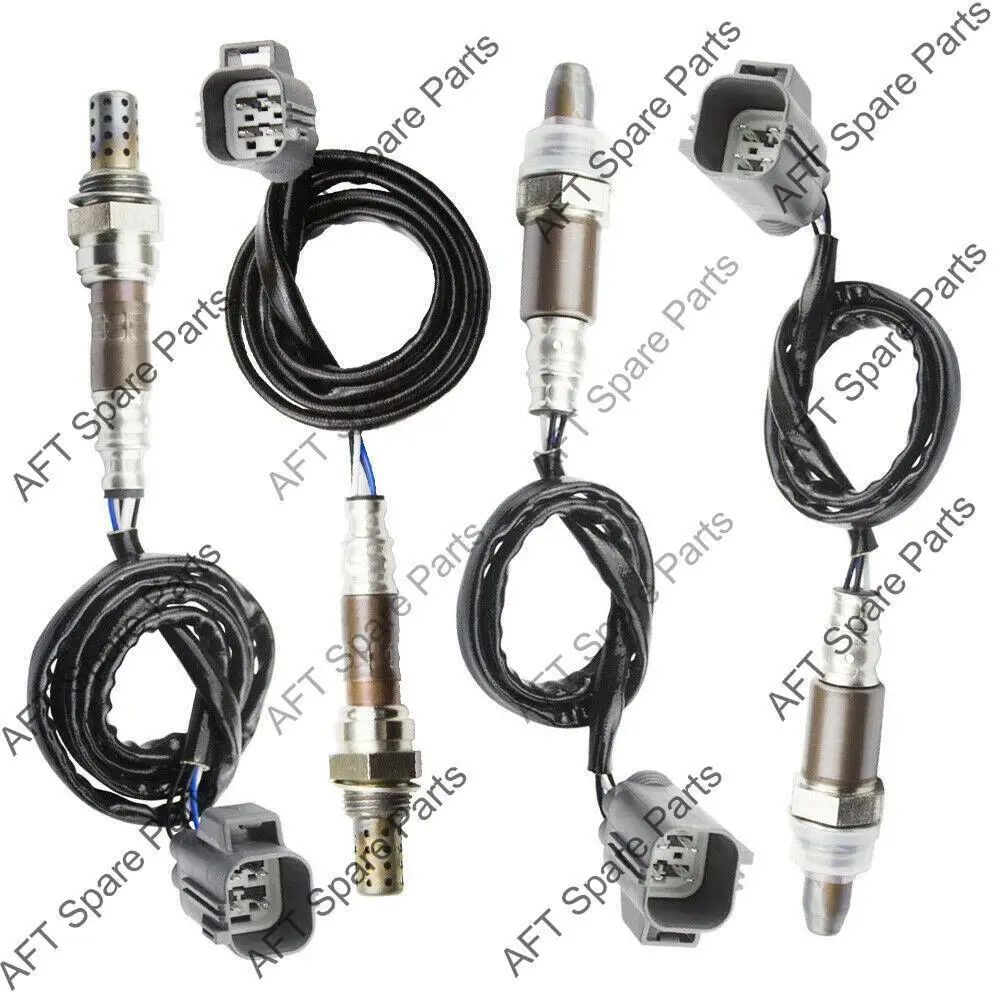 Aftermarket 4PCS Upper+Lower Oxygen O2 Sensor fit for 2007-2014 Volvo XC90 3.2L