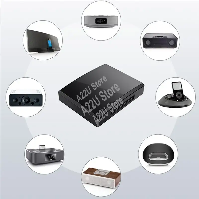 Hot-30Pin بلوتوث 5.4 استقبال الصوت HIFI ضياع الموسيقى عالية التوافق اللاسلكية A2DP ل 30 دبوس حوض التناظرية المتكلم