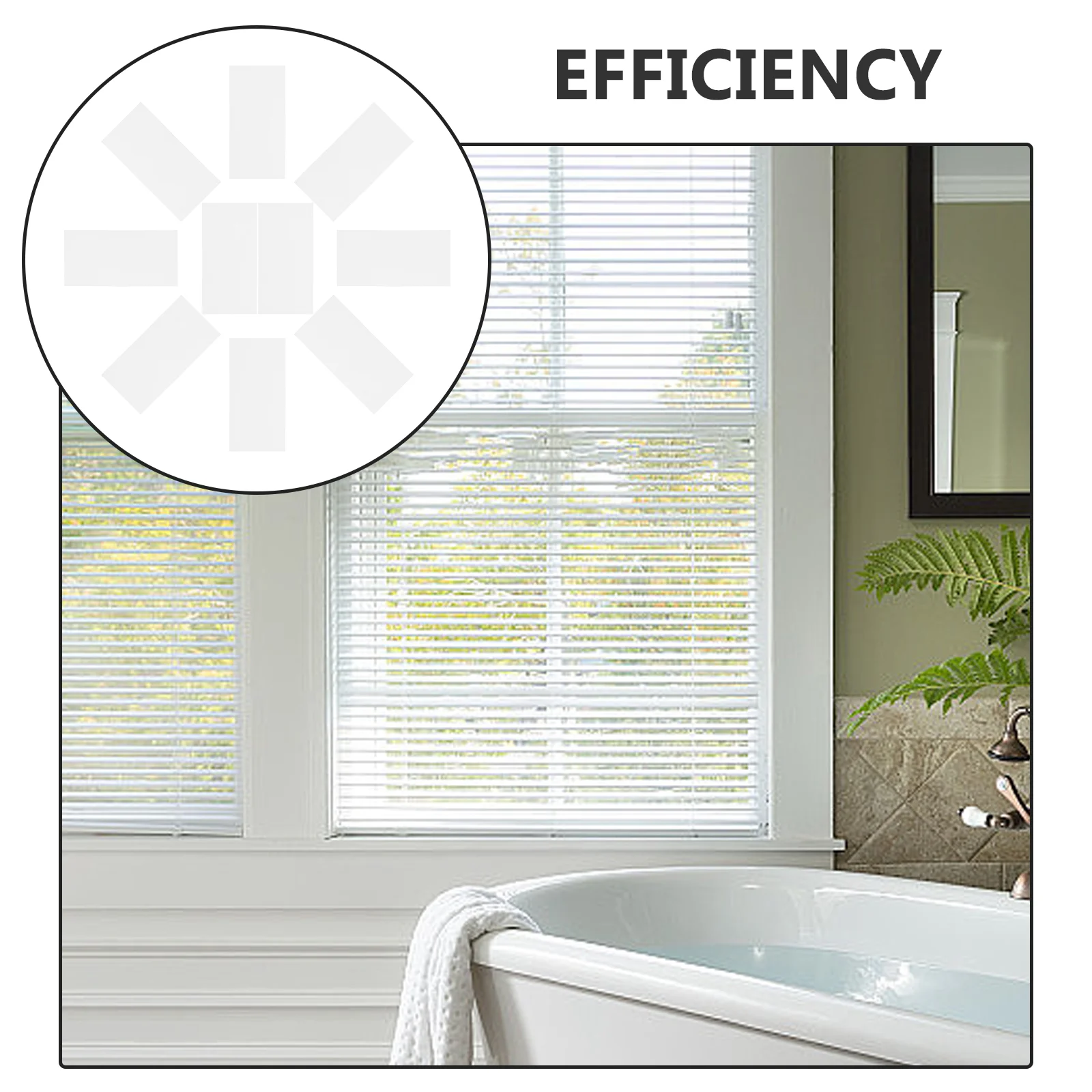 25 Pcs Vertical Blinds Repair Tabs Slat Kit Window Curtain Fixer Replacement Clear