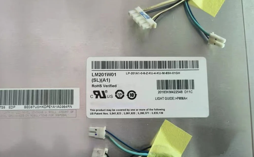 Original LM201W01-SLA1 20.1-inch industrial screen, tested in stock LM201W01-SLA3 LM201W01-SLC1 LM201W01-SLC2