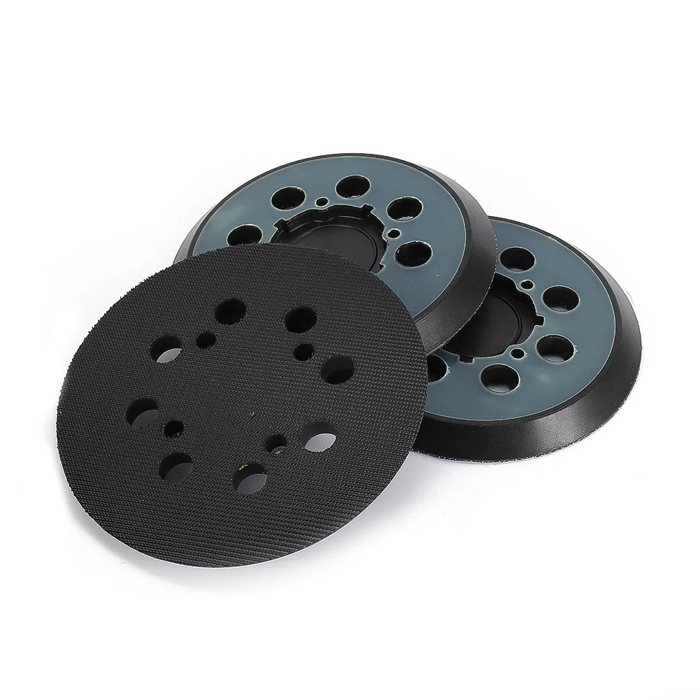 High-Density Strong Stickness Backing Pads Sander Collection Hole 3 Pcs 5 Inch 8 Dust 8 Holes DWE6421 DWE6421K