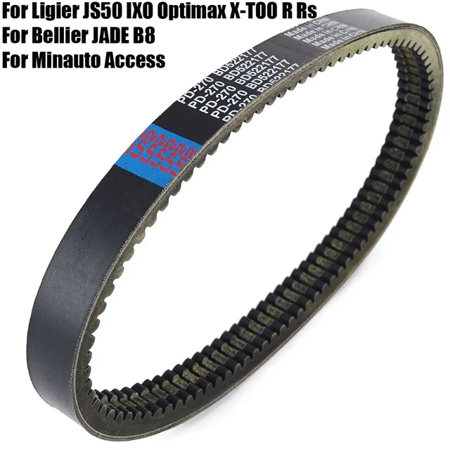 Pasek napędowy do Bellier JADE B8 Ligier JS50 IXO Optimax X-TOO Rs Minauto Access Mega D-Truck 400/EPCOUR041 BD 522177   AD52-2179-S
