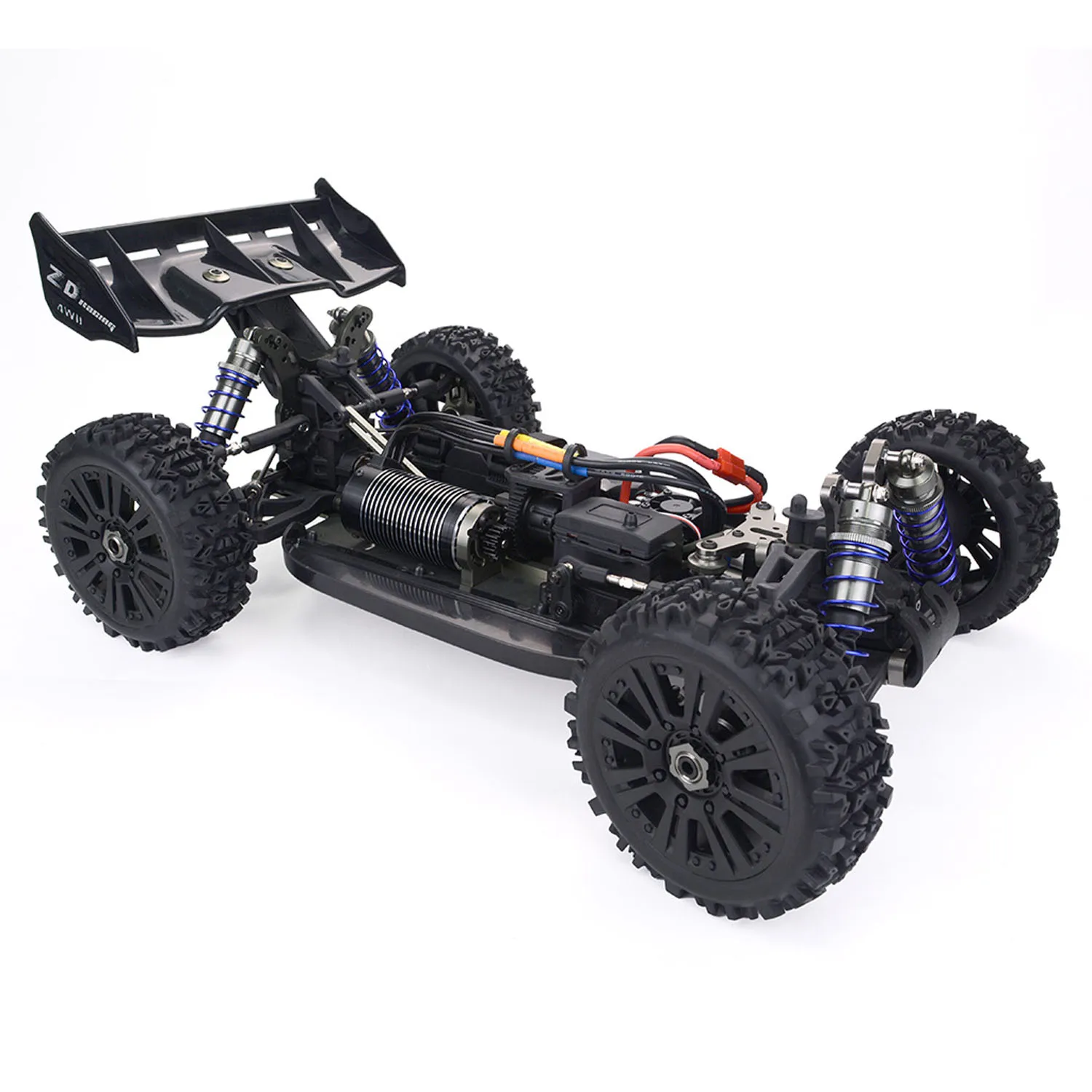 1/8 zd racing cars rtr 100 km/h de alta velocidade rc buggy 9020 v3 4x4 elétrico remoto fora da estrada veículo amortecedor metal para adulto