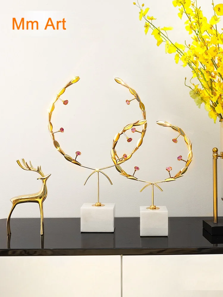 

European Entry Lux Style Lucky Decoration High-End Creative Hallway Home Decorations