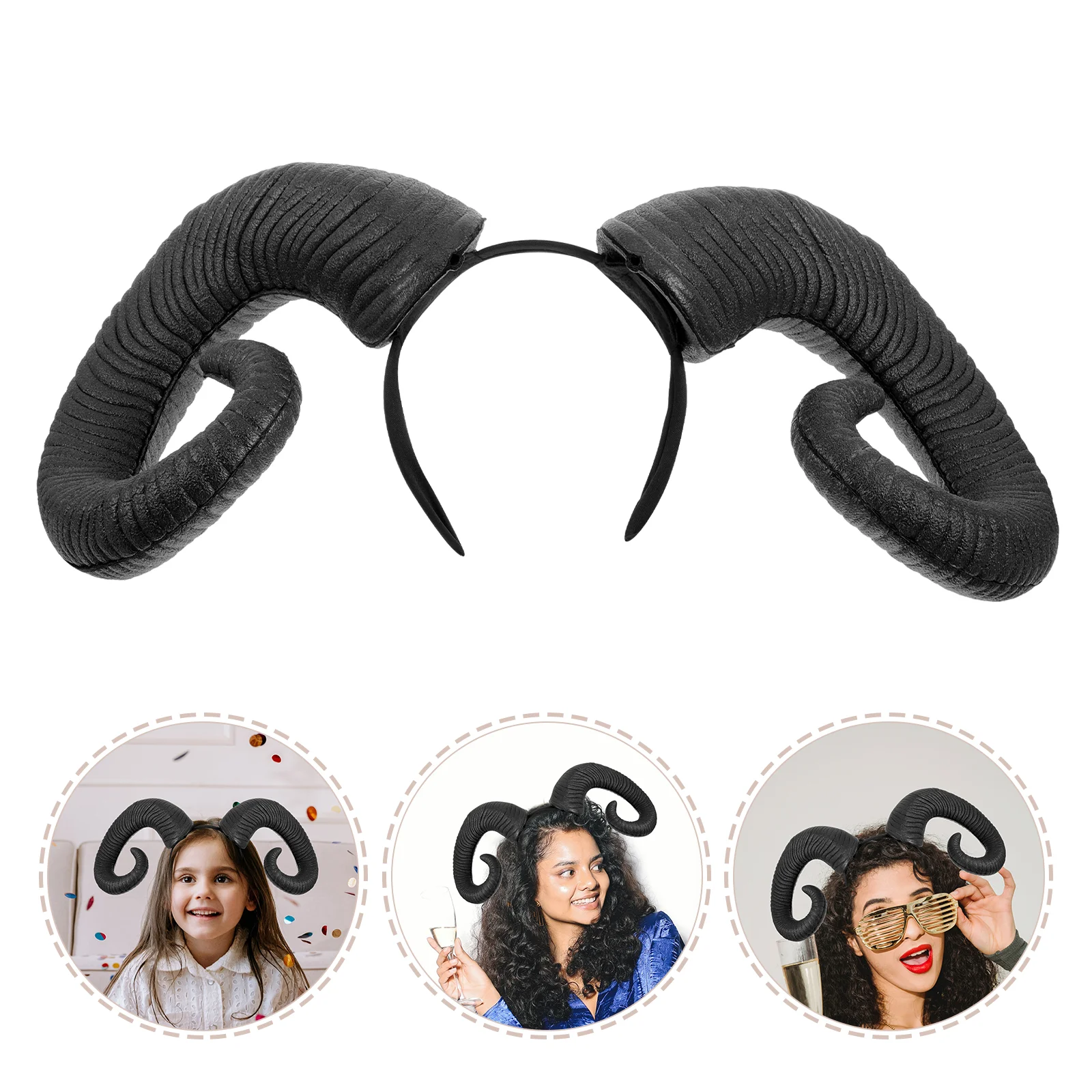 Halloween Headband Adult Hair Creative Hairband Ghosts Festival Prop Makeup Clothing Women's
