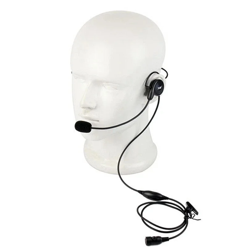 

Headphone Neckband Earpiece Tactical Headset For Motorola GP328Plus GP344 GP388