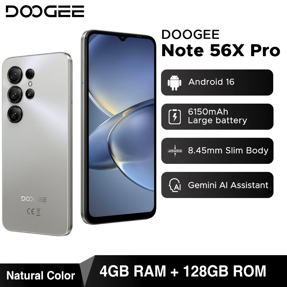 スマートフォン本体 DOOGEE Note 56 Pro 8GB Amazon.com: DOOGEE Note 56 Pro Android 16 Unlocked Phone with