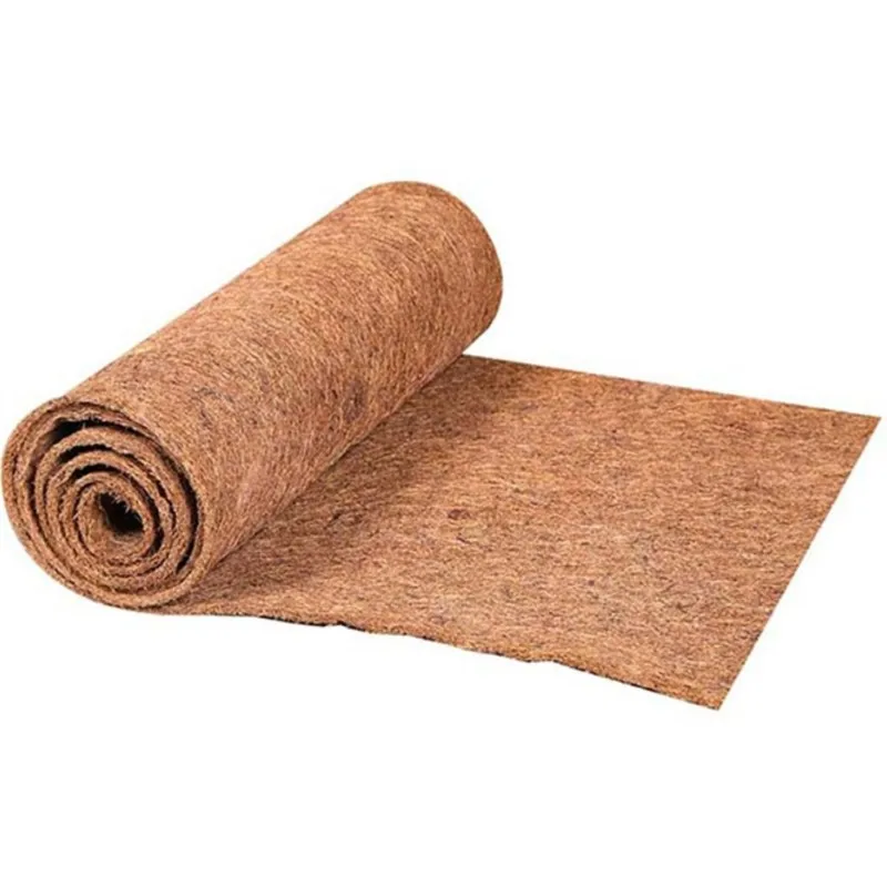Natural Plant Fiber Coco Coir Roll Mat Reptile Bedding Insulation Sheet Coconut Liner Flowerpot Basket Reptile Habitat Supplies