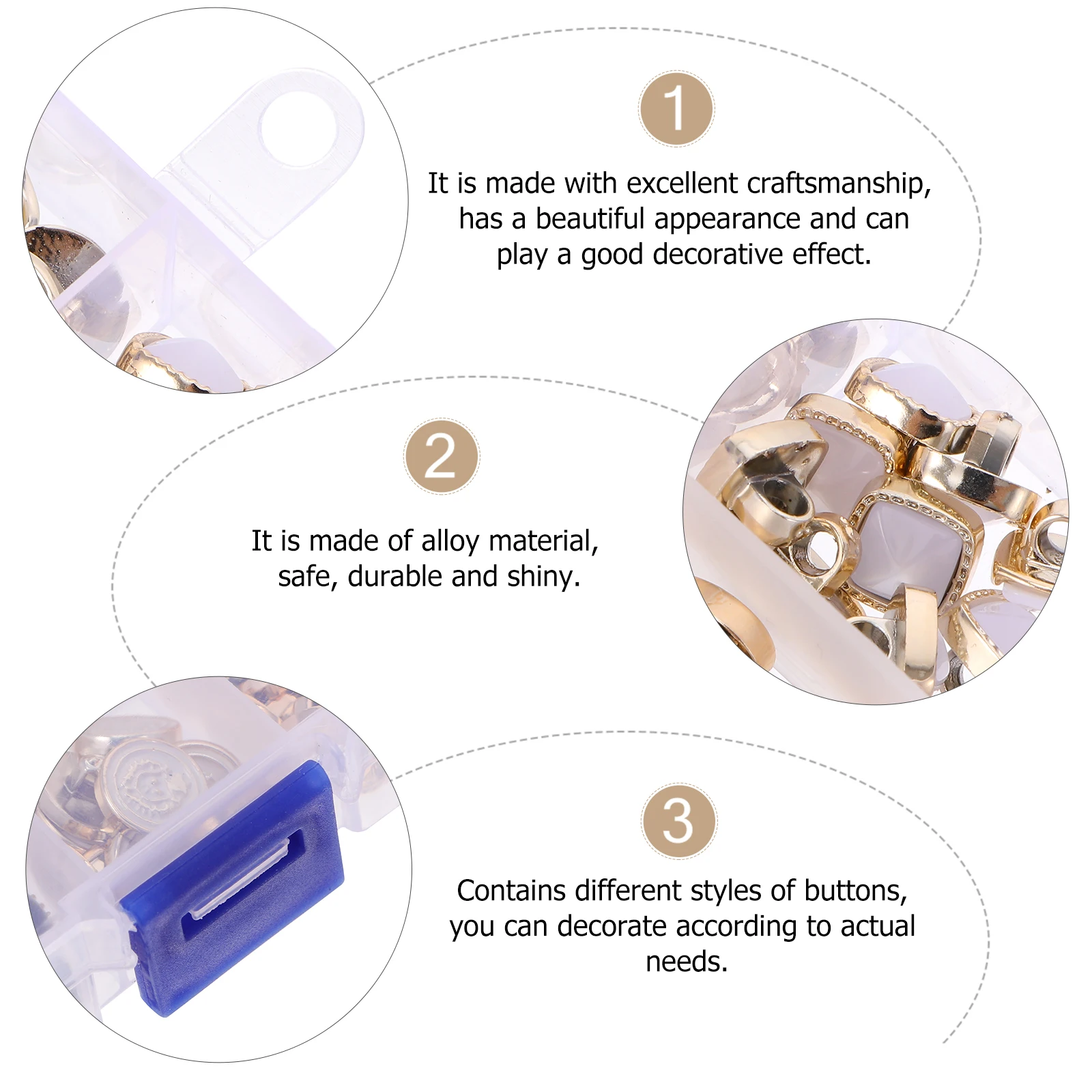 

Pearl Decorative Diy Sewing Button Crafts Metal Buttons Button Crafts Sewing DIY Clothing Clothing Buttons Rivets