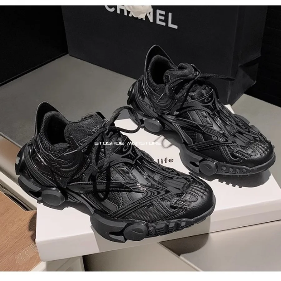 チャンキースニーカー パリファッション 2025年春新作 ク - Women'S Shoes Paris のレビューと価格