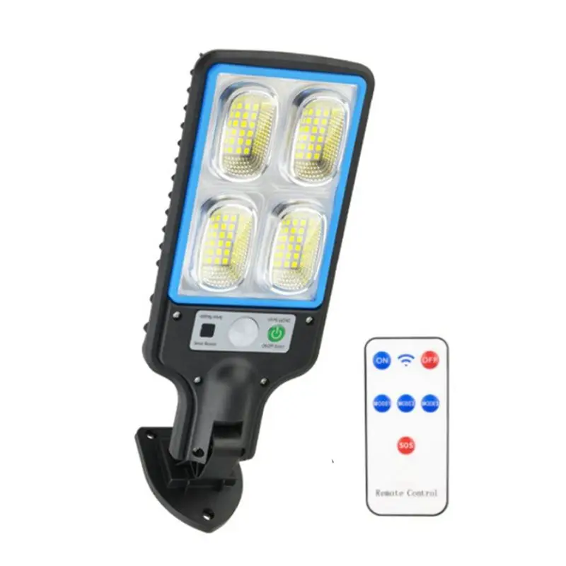 

Солнечные уличные светильники EYFL-B с датчиком движения, 3 режима, с пультом ДУ, настенные, для безопасности, долговечные, простые в установке