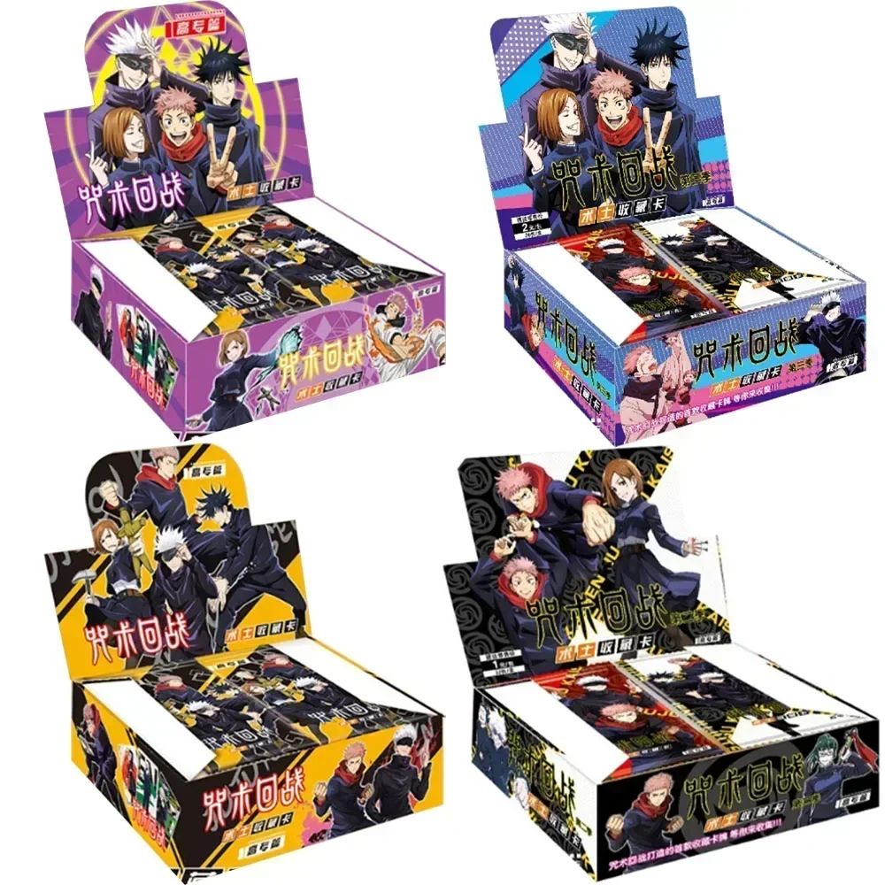 Jujutsu Kaisen Card Gojo Satoru Fushiguro Megumi Itadori Yuji Warlock Anime Games Collection Card Toy Gift