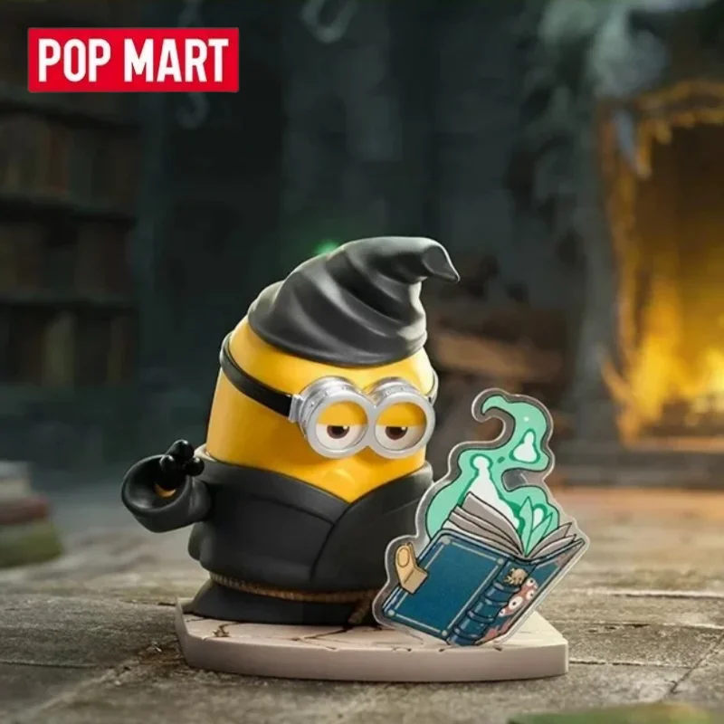

POP MART ILLUMINATION'S Minions Monsters Series Genuine Blind Box Toys Mystery Box Cute Models Anime Action Figur Gift