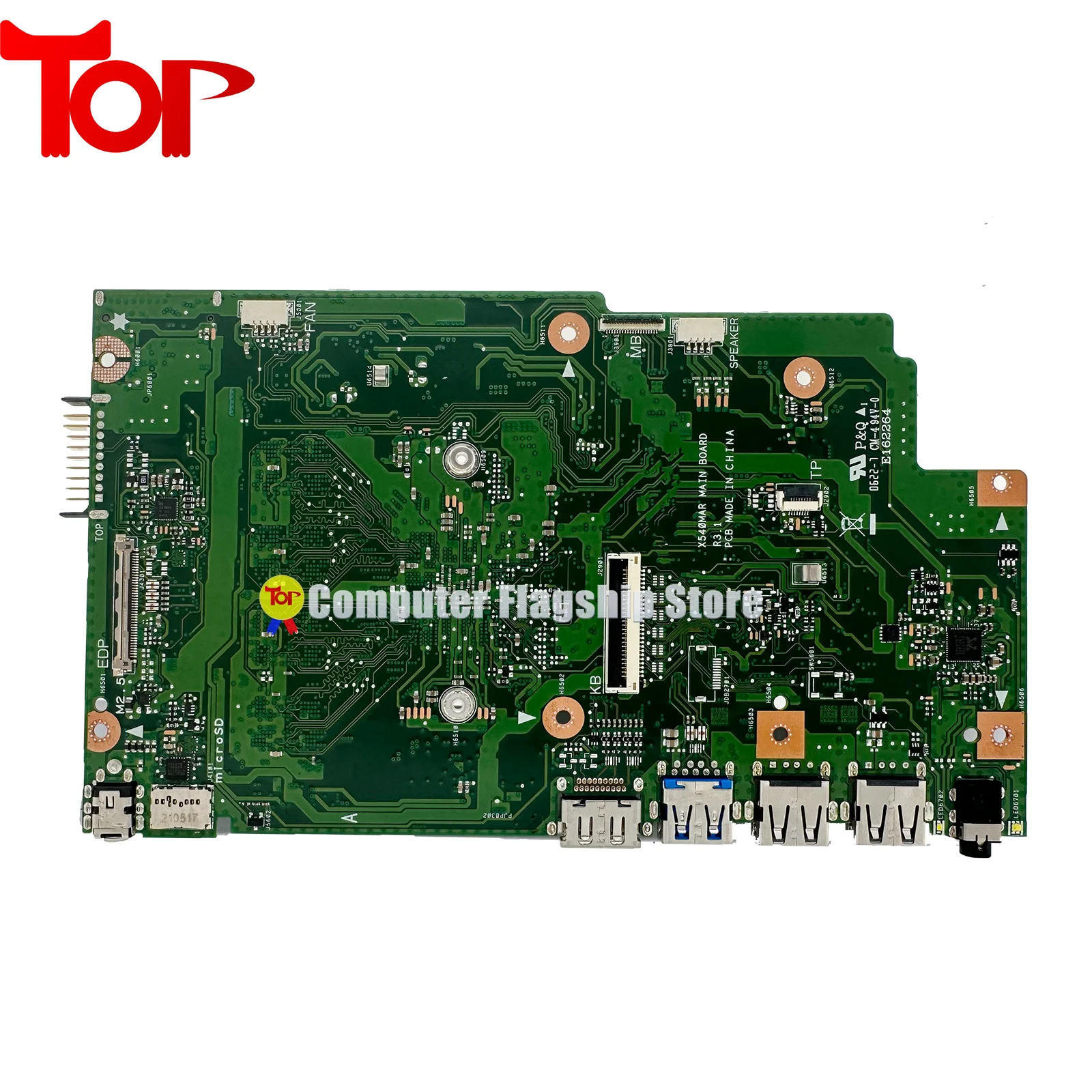 Imagem -03 - Kefu-placa-mãe Portátil para Asus X540 X540mar X540ma A540m Mainboard w N4000 N4020 N4100 N5000 2gb 4gb 8gb de Ram 100 Testado