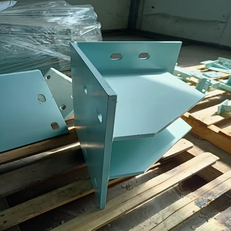 أجزاء حديد من الفولاذ المقاوم للصدأ والنحاس المتين تصنيع الصفائح المعدنية معدات Liaoning إطار دعم قوس نموذج RWF004-9 #4