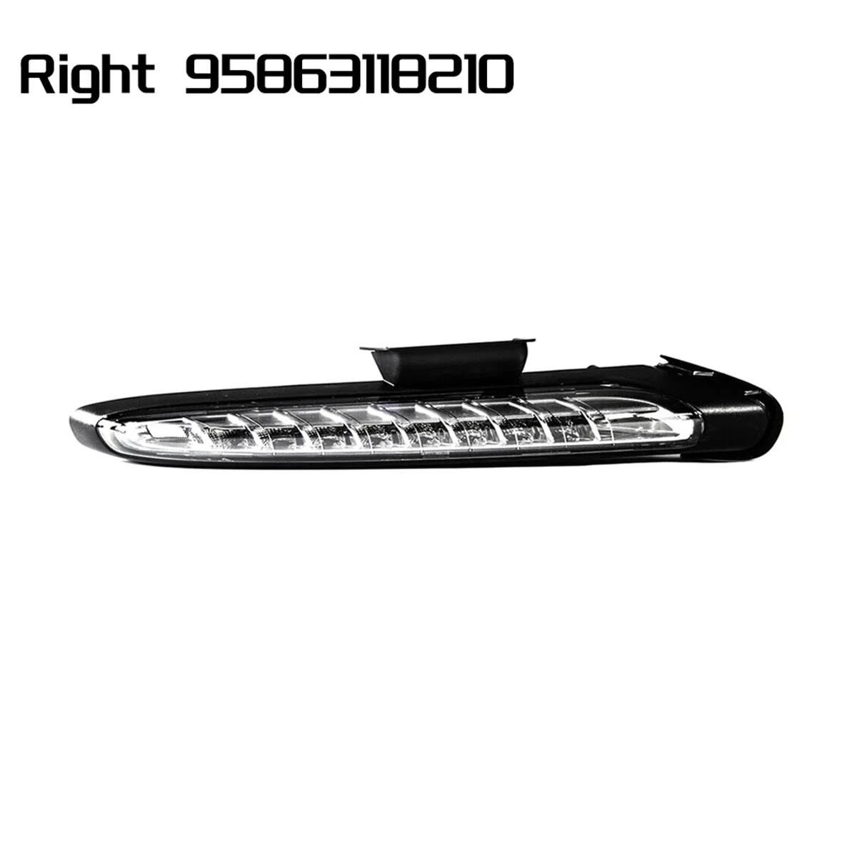 LED DRL النهار تشغيل ضوء بدوره إشارة مصباح الضباب الجمعية 95863118210   الحق لبورشه 92A كايين GTS /Turbo 2011-14