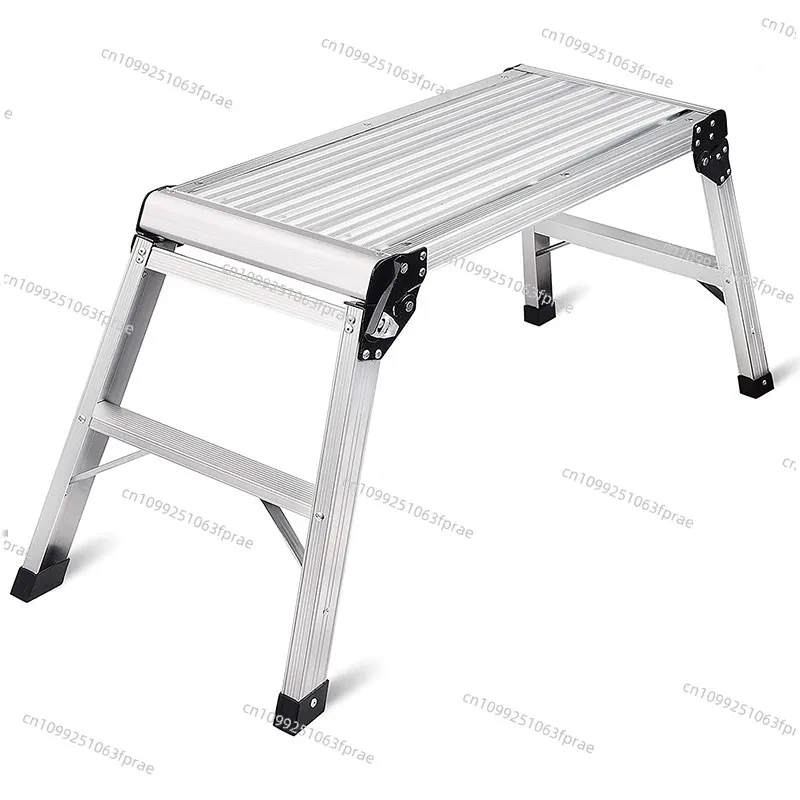 

Multifunctional Thickened Aluminum Alloy Ladder Stool Foldable Climbing Ladder Outdoor Photography Car Wash Wide Workbench
