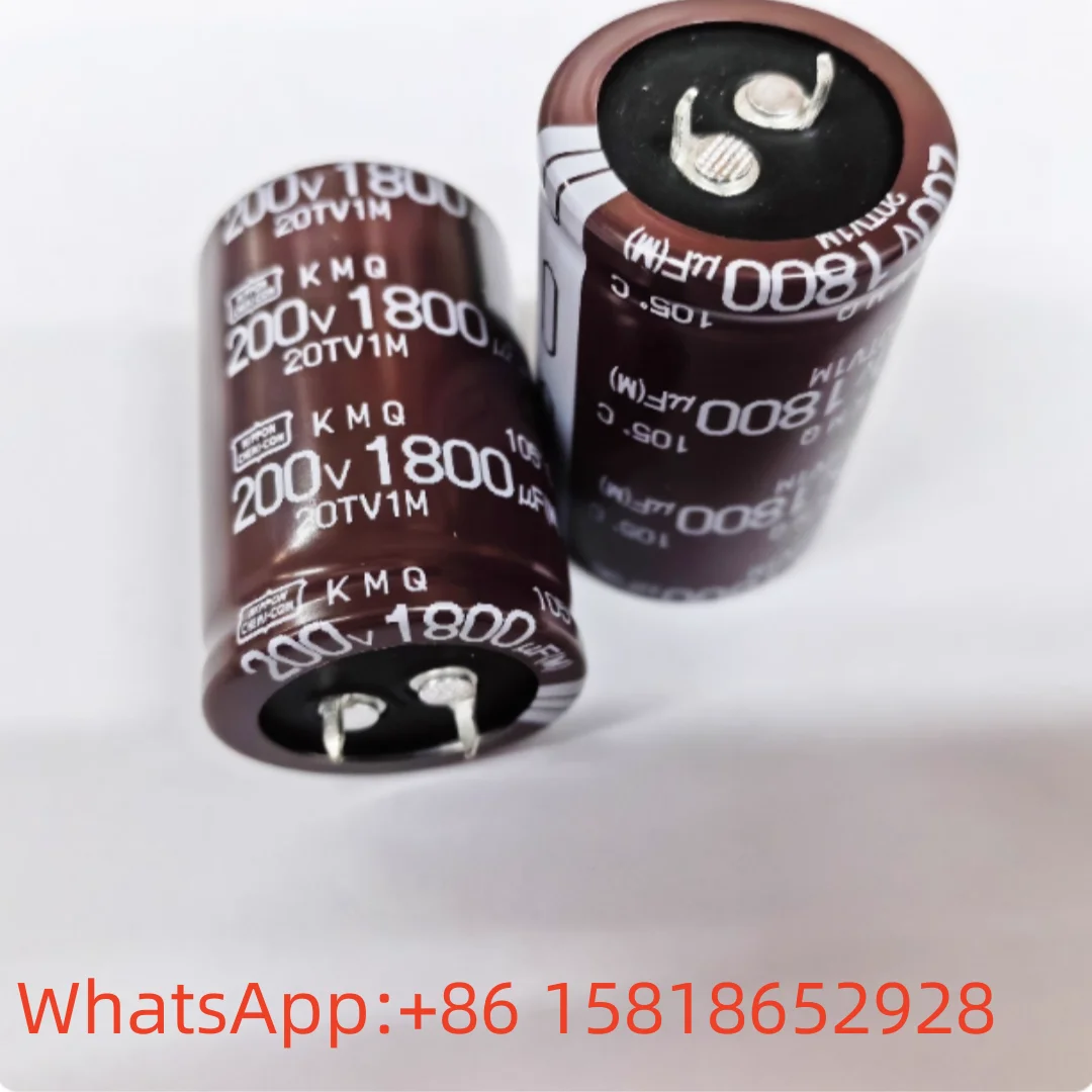 20pcs 200V1800UF 30X45 Black KingKong KMQ series Original Horn Electrolytic Capacitor 1800UF 200V