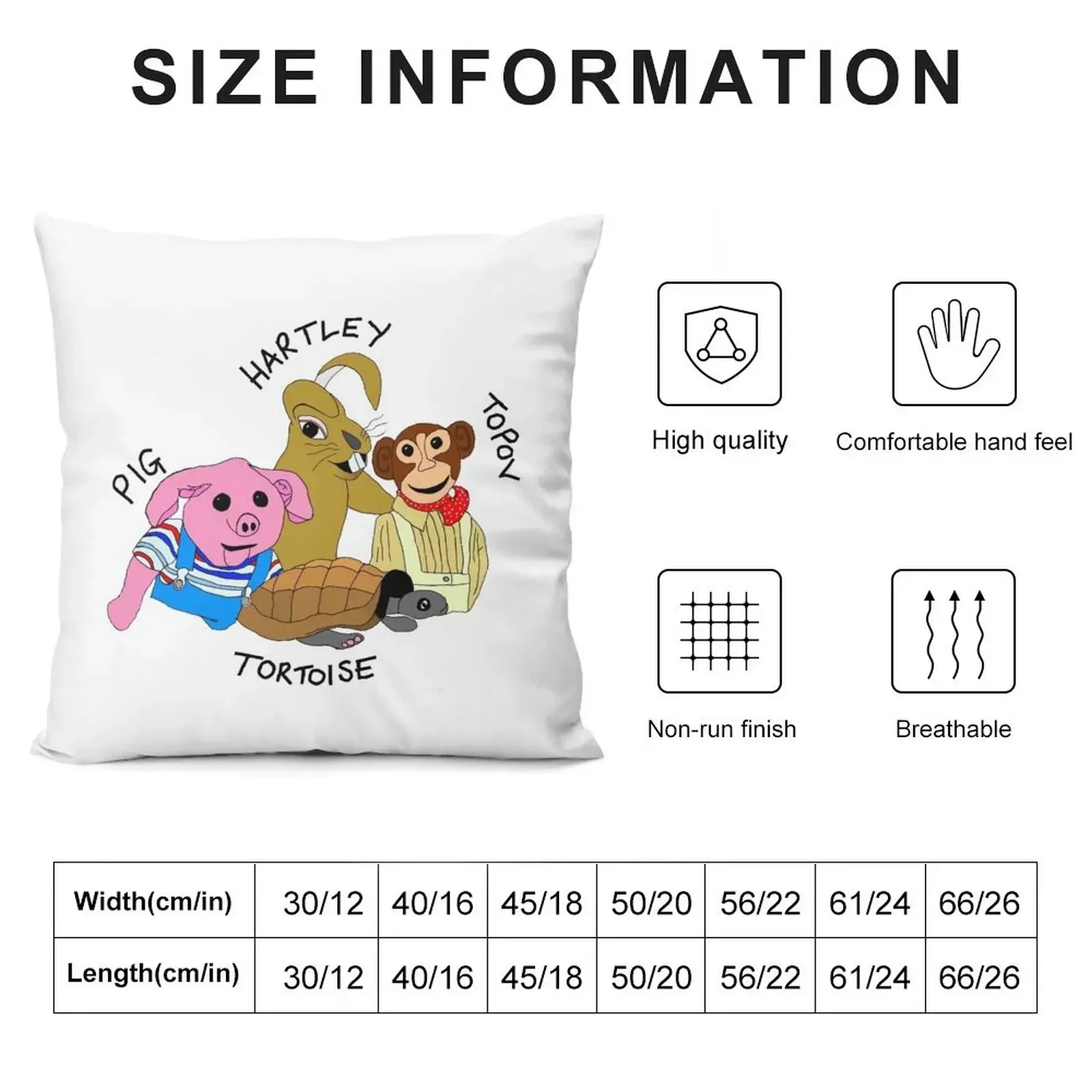 Pipkins Throw Pillow Couch Cushions Decorative Cushion Pillowcase Cushion pillow