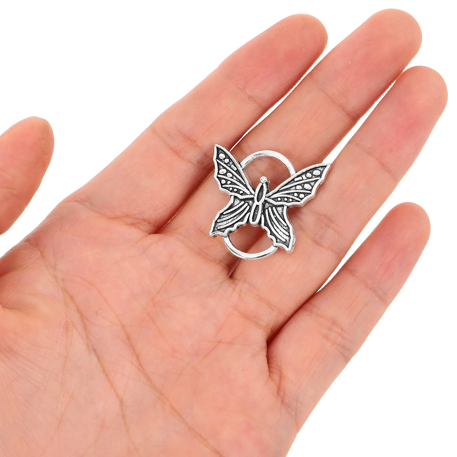 

24pcs Butterfly Charms For Jewelry Making Alloy Pendant Connectors Diy Craft Kit Bracelets Necklaces Earrings Party Favors