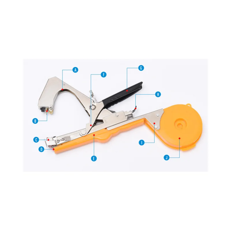 2025New Ordinary Grape Branch Plant Vine Tapener Hand Tying Tool Machine Tying Tools Tape Tool