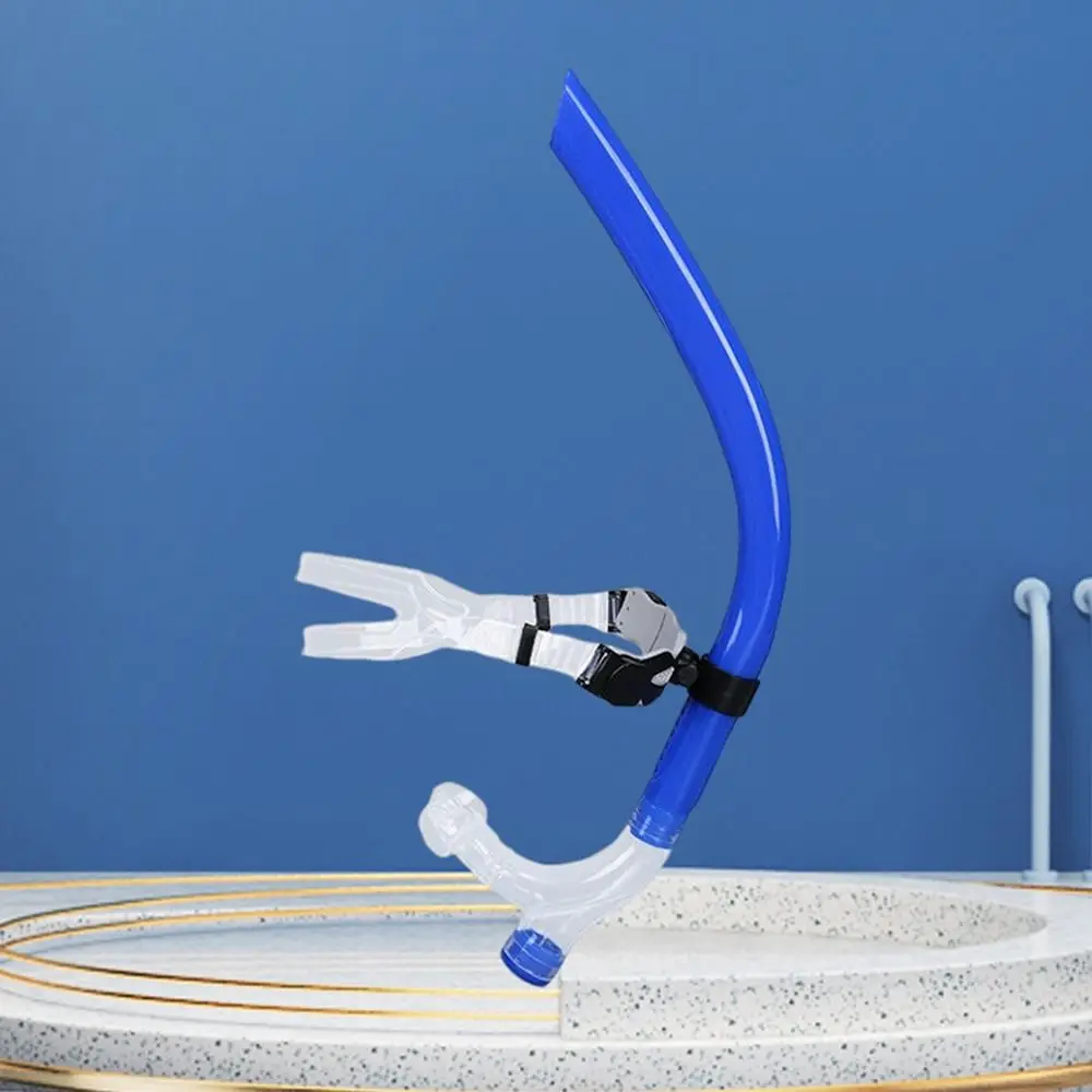 

Удобная дыхательная трубка для плавания, дайвинга, регулируемая водонепроницаемая трубка для тренировок по плаванию, силиконовая многоцветная трубка