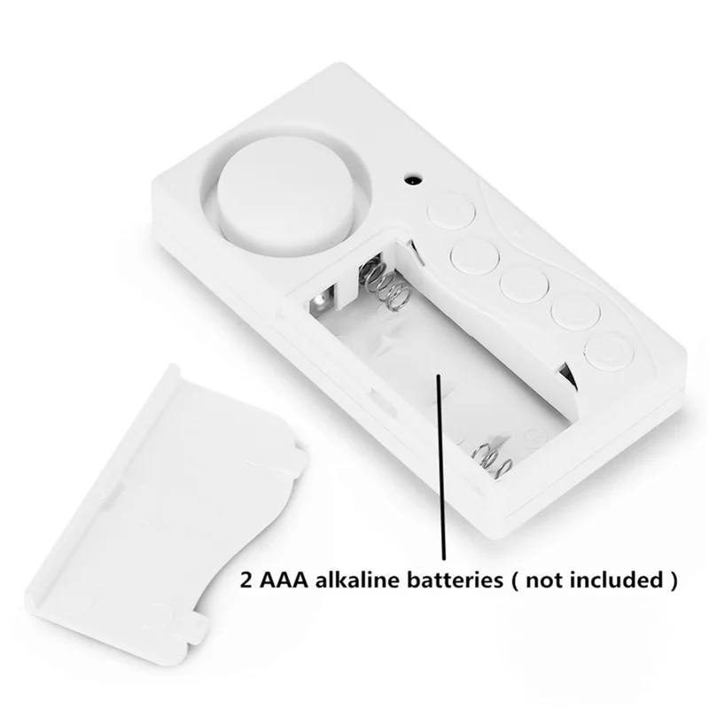 AA84 2X ドア開口センサーワイヤレス時間遅延ドア警報ドアセンサードアと窓のセキュリティ警報ホームセキュリティ