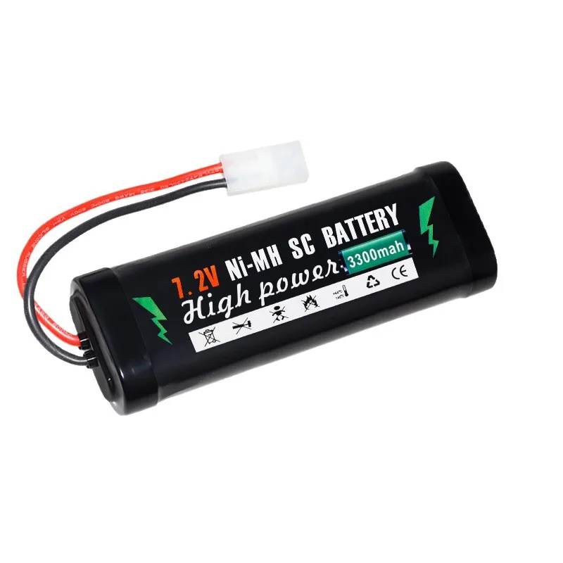 7.2V 3300mAh/5000mAh Ni-MH SC Battery for RC Toys Tank Car Airplane Helicopter with Tamiya Connectors 7.2 V Battery