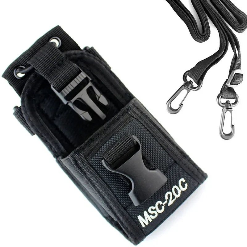 MSC-20C Nylon Multifunction Universal Pouch Bag Holster Carry Case for Motorola Yaesu TYT baofeng UV-5R UV-82 Walkie Talkie